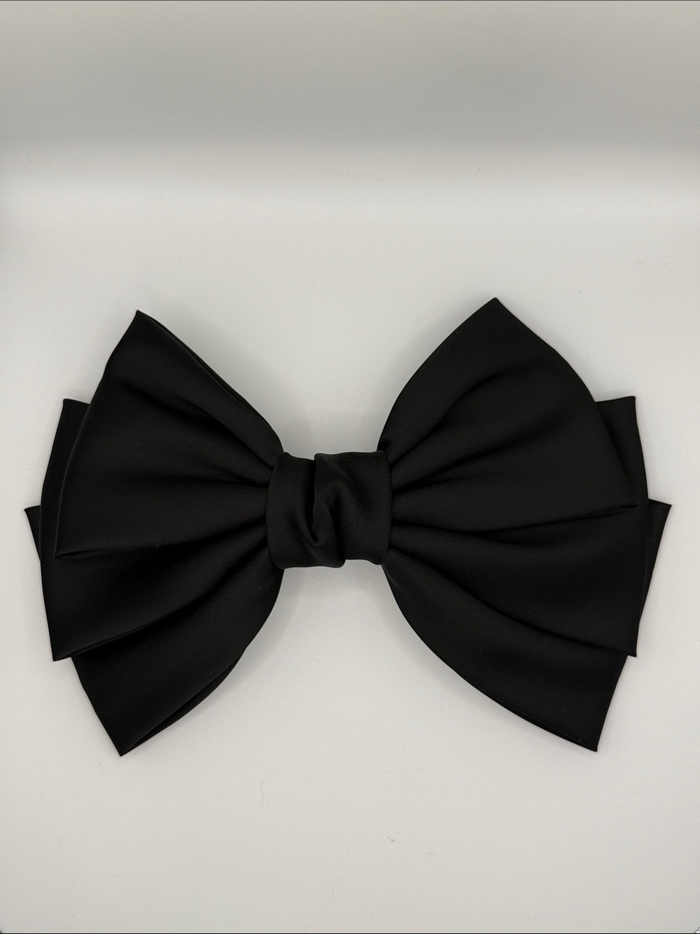 Classic Black Bow Hair Accessory